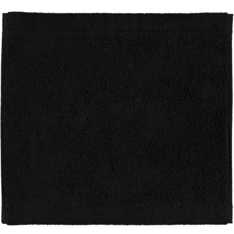 Cawö Lifestyle Uni Seiftuch - schwarz - 30x30 cm von Cawö