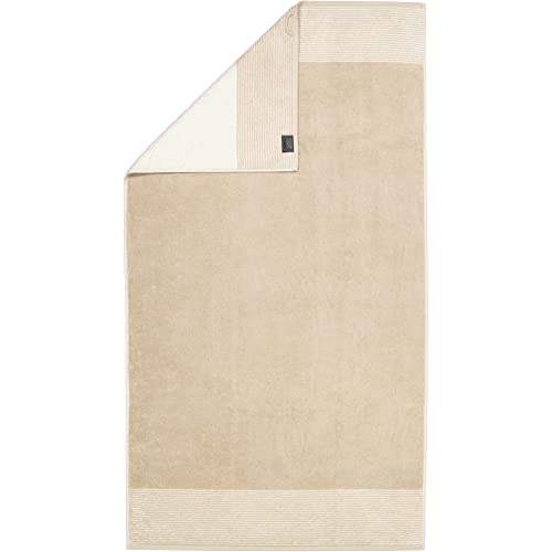 Cawö Home Handtücher Luxury Home Two-Tone 590 Sand - 33 Duschtuch 80x150 cm von Cawö