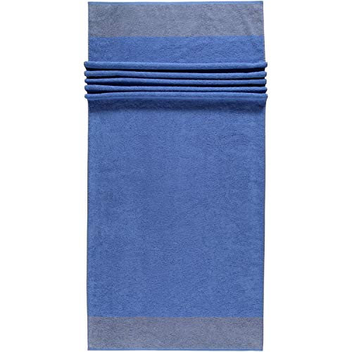 Cawö Home Handtücher Luxury Home Two-Tone 590 blau - 17 Saunatuch 80x200 cm von Cawö