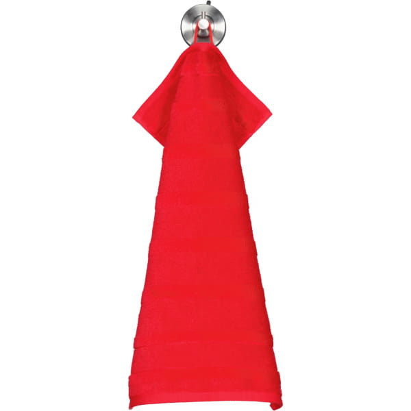 Cawö - Noblesse2 1002 - Farbe: rot - 203 - Gästetuch 30x50 cm