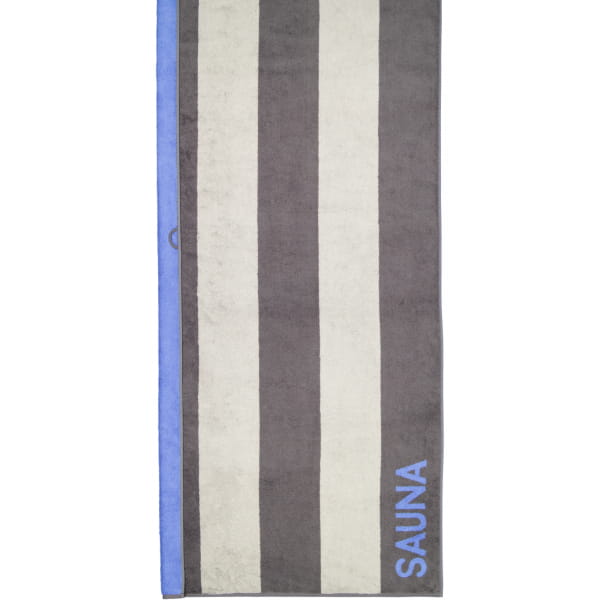 Cawö - Saunatuch 599 - 80x200 cm - Farbe: anthrazit/grau - 71
