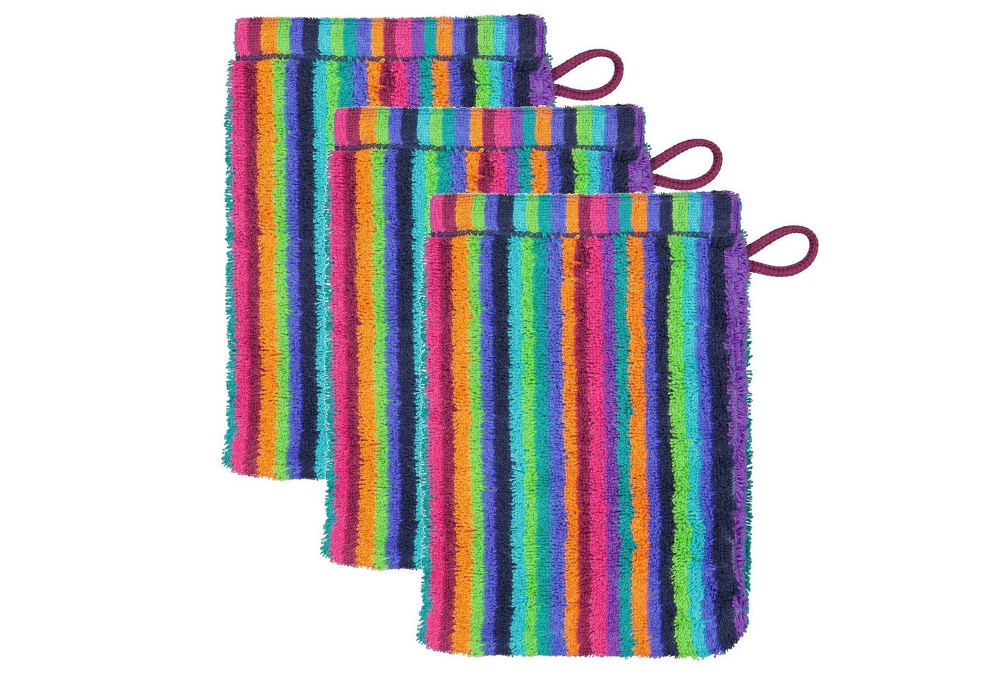 Cawö Waschlappen Unisex Waschlappen 3er Pack Baumwolle, Frottier (Packung, 3-St) Cawö Waschlappen Unisex Waschlappen 3er Pack Baumwolle, Frottier (Packung, 3-St) von Cawö