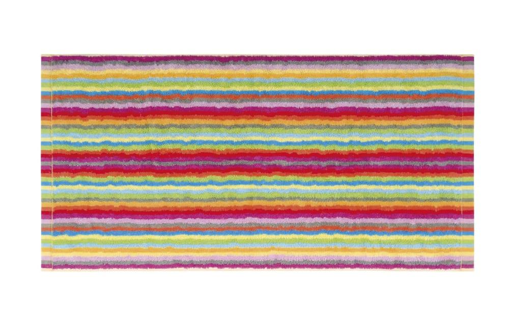 Duschtuch Lifestyle Streifen, multicolor hell, 70 x 140 cm von Cawö