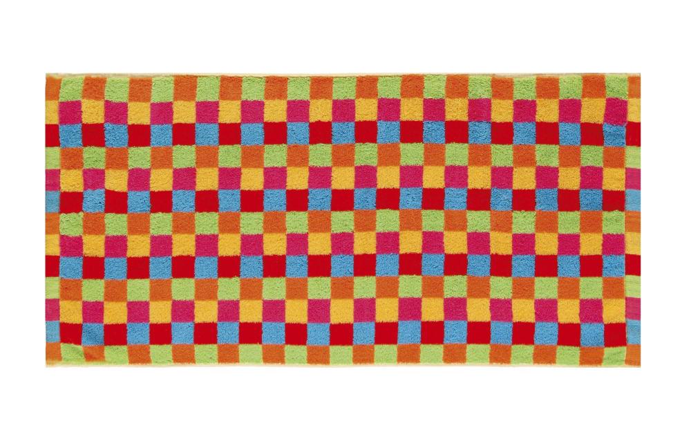 Gästetuch Lifestyle Karo, multicolor, 30 x 50 cm von Cawö