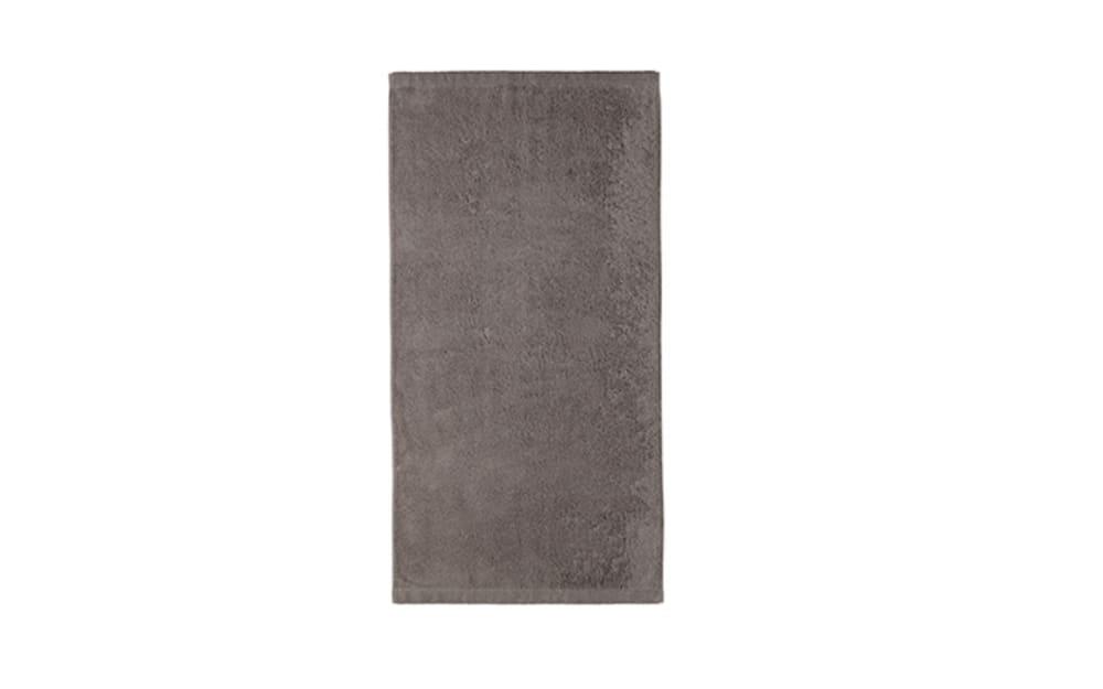 Handtuch Lifestyle uni, graphit, 50 x 100 cm von Cawö