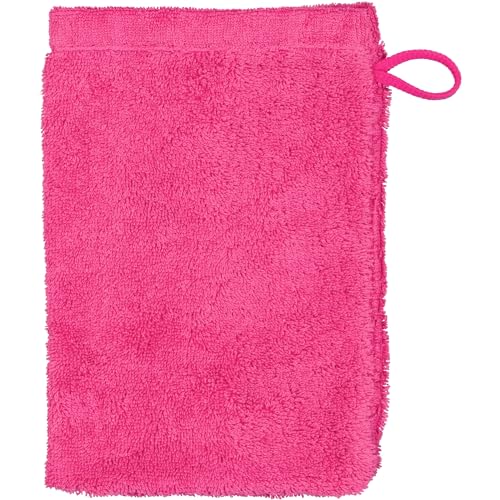 Cawö Home Handtücher Life Style Uni 7007 pink - 247 Waschhandschuh 16x22 cm von Cawö
