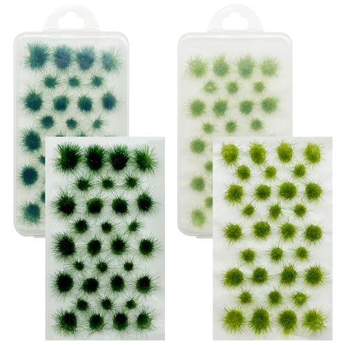 Cayway 64 Stück Static Grass Tuft Grün Statische Grass Statisches Grasbüschel Miniatursträucher Büsche für Miniatur Tabletop Spiele Modelleisenbahn Geländebau Cayway 64 Stück Static Grass Tuft Grün Statische Grass Statisches Grasbüschel Miniatursträucher Büsche für Miniatur Tabletop Spiele Modelleisenbahn Geländebau von Cayway