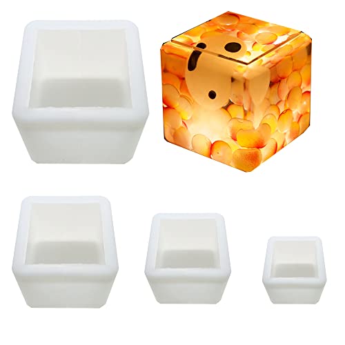 Cayway Schmuck Silikonform Würfel Gießform Resin Form Platz Gießformen Silikon für Die Schmuckherstellung, Home Tischdekoration Cayway Schmuck Silikonform Würfel Gießform Resin Form Platz Gießformen Silikon für Die Schmuckherstellung, Home Tischdekoration von Cayway