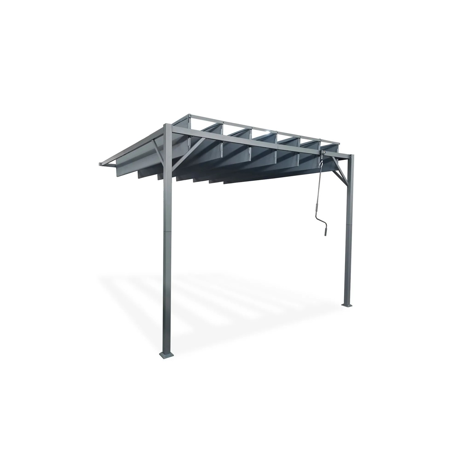 Cazeboo Lamellendach Bahia 300L300 Wandmontage Anthrazitgrau Cazeboo Lamellendach Bahia 300L300 Wandmontage Anthrazitgrau von Cazeboo