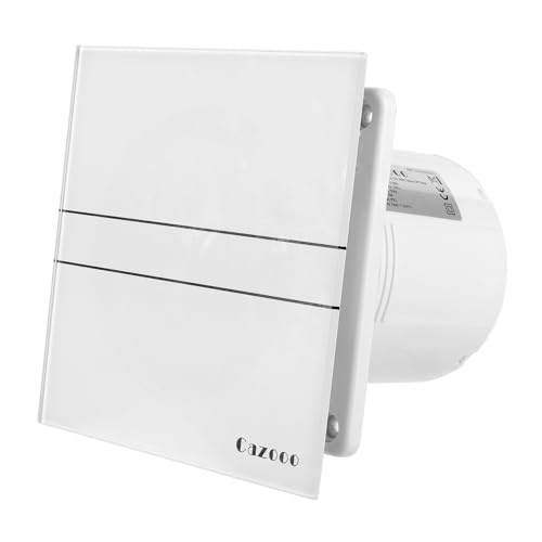 Cazooo Badlüfter Glasplatte Ø 100mm Wohnraumlüfter Leiser Badlüfter 10 Watt Zuluft Abluft Badezimmerlüfter Bad Lüfter Abluftventilator Decken und Wandmontage,Cremefarben Cazooo Badlüfter Glasplatte Ø 100mm Wohnraumlüfter Leiser Badlüfter 10 Watt Zuluft Abluft Badezimmerlüfter Bad Lüfter Abluftventilator Decken und Wandmontage,Cremefarben von Cazooo