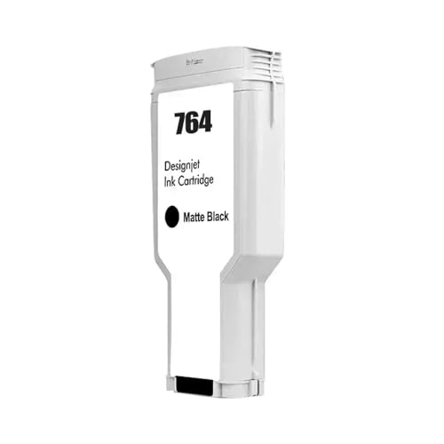300ml kompatibel mit Tintenpatronendesign T3500 Drucker C1Q17A C1Q16A C1Q13A C1Q14A C1Q15A C1Q138A mit Pigment(764-300ml-MBK) von CbErFVK