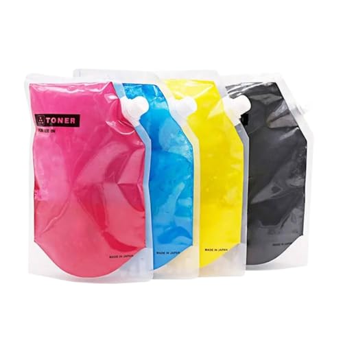 CbErFVK 1000g kompatibel mit Toner Pulver Bulk Color DC Series 242 240 250 252 260 550 560 570 700 J75 C75 C65 C70(1Set) von CbErFVK