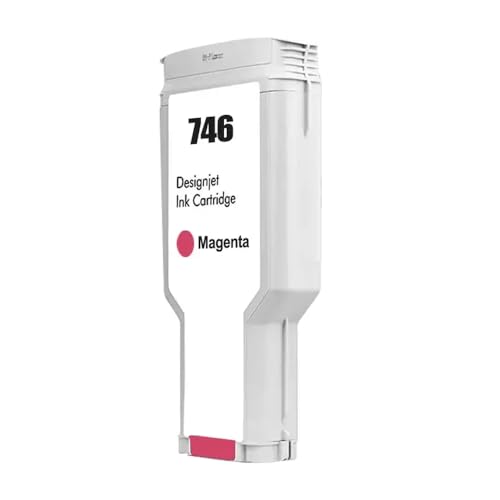 CbErFVK 300 ml kompatibel mit Farbkartuschen Designjet Z6 Z9 Drucker Modelle 746 746XL P2V82A P2V83A P2V80A P2V78A(746-M) von CbErFVK