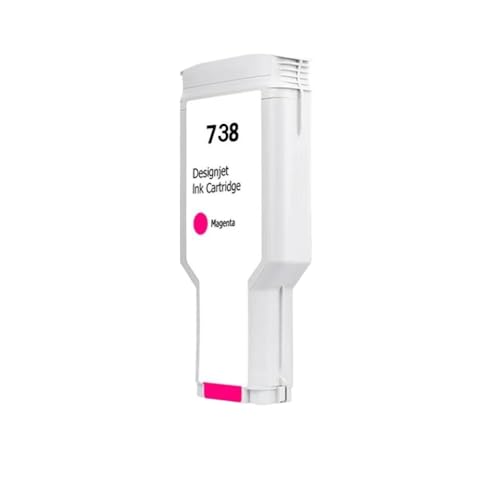 CbErFVK Kompatibel mit DesignJet T850 und T950 mit Pigmenttinte und einmaliger Chip 300ml Tinte Patrone(M-300ml) von CbErFVK