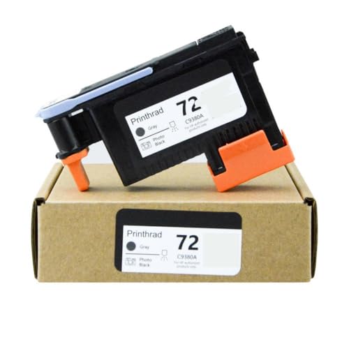 CbErFVK Kompatibel mit Druckern der PrinThead T -Serie 72 72 Printhead C9380A C9383A C9384A Ersatz T770 T790 T1120 T1200 T1300 T620 T610 T1100 T2300 Drucker(C9380A B G) von CbErFVK