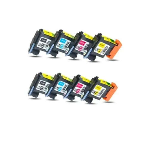 CbErFVK Kompatibel mit Druckkopf 11 Ersatzdesign Jet 70 100 110 500 510 500PS Modelle C4810A C4811A C4812A C4813A(2Set) von CbErFVK