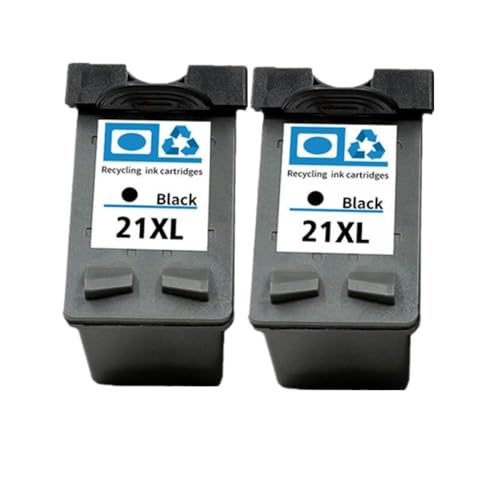 CbErFVK Kompatibel mit Ersatzkartusche 21 22 XL 21 22 21XL 22XL Drucker Deskjet F2180 F2280 F4180 F2200 F380(2bk) von CbErFVK
