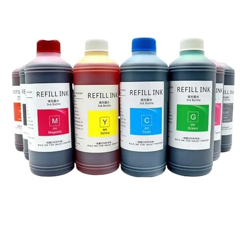 CbErFVK Kompatibel mit Pigmentfüllertinte PFI-706 IPF8100 IPF9100 IPF8110 IPF9110 IPF810 IPF820 IPF815 IPF825 IPF8300 IPF8310 IPF8300S IPF8310S(1000ML-Pigment-MBK) von CbErFVK