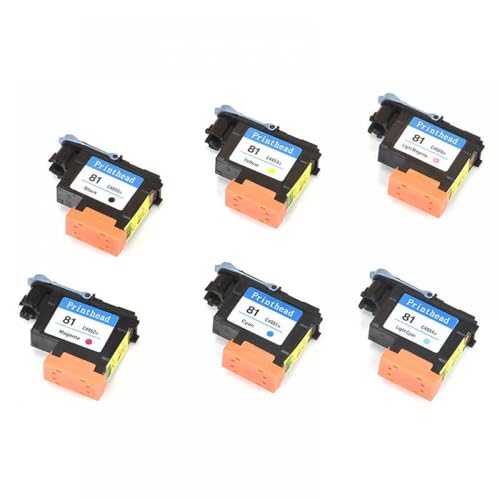 CbErFVK Kompatibel mit Printhead Ersatzdesign Jet 5000 5000Ps 5500 5500Ps Drucker C4950A C4951A C4952A C4953A C4954A C4955A von CbErFVK