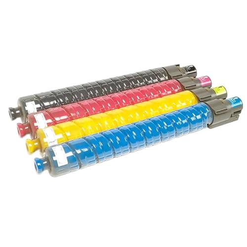 CbErFVK Kompatibel mit SPC810 Toner Patrone Nachfüll -Set AFICIO -Modelle SPC810 SPC811 SPC811DN SPC810DN von CbErFVK