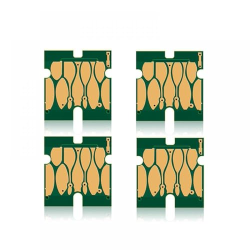 CbErFVK Kompatibel mit T01D T01D1 T01D4 Tintenpatronenchip T01C1-T01C4 Verwendung mit Workforce Pro WF-C529RDTW C579RDTW-Drucker One-Time Chip(T01D1 - T01D4-4PC) von CbErFVK