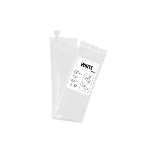 CbErFVK Kompatibel mit Tintenbeutelpatronen-GT-3-Serien-Druckern wie GT-341 GT-361 GT-381 mit Chip-Pigment-Tinte(GT3-WH) von CbErFVK