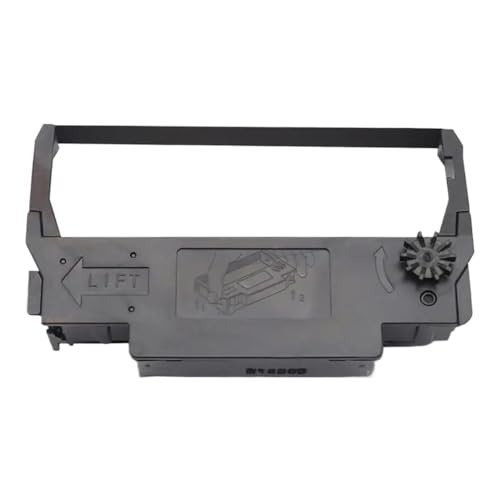 CbErFVK Kompatibel mit Tintendruckband Set ERC30 ERC34 ERC38 12,7 mm*5m schwarzes lila schwarz rot tm u220 u230 u210 u370 10 oder 20 Stück(10PCS Black) von CbErFVK