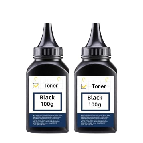 CbErFVK Kompatibel mit Tonerpulver Nachfüll P1002 P1003 P1004 P1005 P1006 P1009 Drucker(100GX 2 Bottles) von CbErFVK