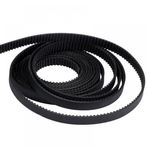 CbErFVK Kompatibel mit XP600 DX5 DX7 1 m 5 m 10 m Längen GT2 6 mm schwarzer Riemen(6MM White -10M) von CbErFVK