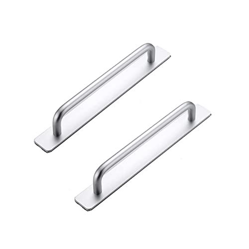 CcHhyyt Selbstklebender Griff Schrankgriffe Aluminium Griffe für Kleiderschrank Schlafzimmer Badezimmer Edelstahl Küchengriffe für Küchenschränke Möbelgriffe Küchengriffe 2 Stück(170mm, Silber) CcHhyyt Selbstklebender Griff Schrankgriffe Aluminium Griffe für Kleiderschrank Schlafzimmer Badezimmer Edelstahl Küchengriffe für Küchenschränke Möbelgriffe Küchengriffe 2 Stück(170mm, Silber) von CcHhyyt