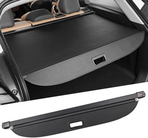 CccByaaa1 Auto Ausziehbar Kofferraum Rollo für Tesla Model Y 2020 2021,Schattenschutz PrivatsphäRe Vorhang. von CccByaaa1