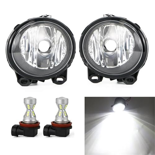 CccByaaa1 Front Stoßstange Nebel Licht Nebel Lampe Für BMW M5 2013 2014 2015,wasserdicht.,with S10 White LED von CccByaaa1