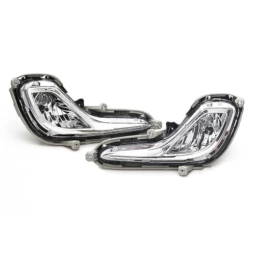 CccByaaa1 Front Stoßstange Nebel Licht Nebel Lampe Für Hyundai Accent 2012-2017,wasserdicht.,1 Pair von CccByaaa1