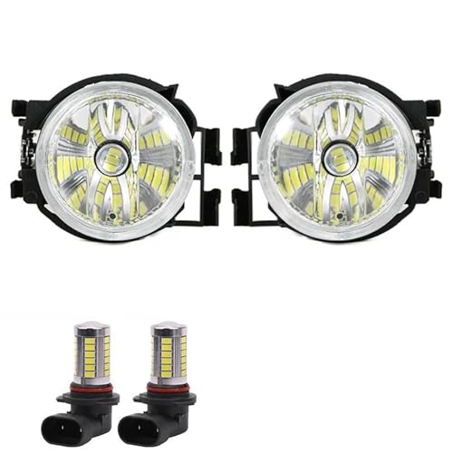 CccByaaa1 Front Stoßstange Nebel Licht Nebel Lampe Für Subaru Impreza 2011 2012 2013 2014,wasserdicht.,Pair with LED L10 von CccByaaa1