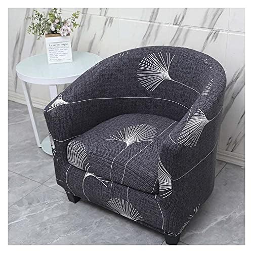 Ccipotatoo 2 Stück Tub Chair Covers with Cushion Cover, Stretch Sofa Couch Slipcover Removable Club Chair Schonbezüge, Sessel-Möbelschutz für Wohnzimmer (B) von Ccipotatoo