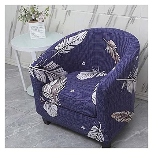 Ccipotatoo 2 Stück Tub Chair Covers with Cushion Cover, Stretch Sofa Couch Slipcover Removable Club Chair Schonbezüge, Sessel-Möbelschutz für Wohnzimmer (D) von Ccipotatoo