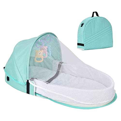 CeFurisy Babybett Wickeltasche, Faltbares Baby Moskitonetz Tragbares Kinderreisebett Babykrippe Up Reisebett Babyliege Baby Kleinkinder CeFurisy Babybett Wickeltasche, Faltbares Baby Moskitonetz Tragbares Kinderreisebett Babykrippe Up Reisebett Babyliege Baby Kleinkinder von CeFurisy
