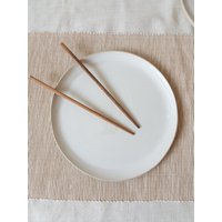 Essteller Mit Weißem Ton Und Weißer Glasur, Für Das Tägliche Mittagessen Oder Abendbrot von CeSACeramica