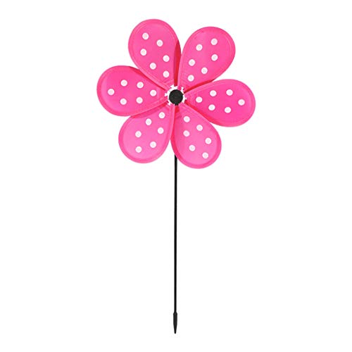 CeaBulo Bunte Punkt Wind Spinner Pin Windmühle Party Pinwheel Für Garten Terrassen Rasenmetall Mit Gemahlenem Anteil CeaBulo Bunte Punkt Wind Spinner Pin Windmühle Party Pinwheel Für Garten Terrassen Rasenmetall Mit Gemahlenem Anteil von CeaBulo