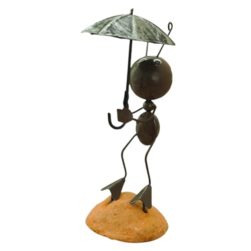 CeaBulo Dekorative Eisen Ants Statue Skulptur Einfach Installieren Sie Patios Dekore Für Farneunterstützung Und Gartenverzierung Eisen Ants Pflanzenstütze Steck von CeaBulo