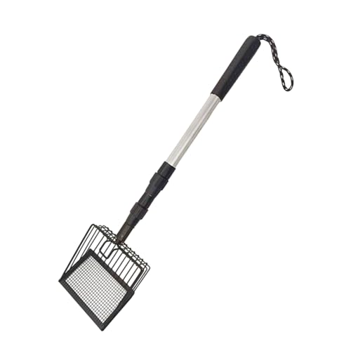 CeaBulo Einziehbare Katzen Müll Schaufel Flexible Ergonomisches Design Sifter Effizienter Hühner Coops Strand Reinigungswerkzeug Sieben Katzen Wurfreiniger Tool von CeaBulo