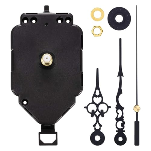 CeaBulo Langwelle Pendel Taktmechanismus Zubehör Quarz Bewegungskits Mit Händen Passen 4-13 Mm Durchmesser Dicke Pendel Uhr Motor von CeaBulo