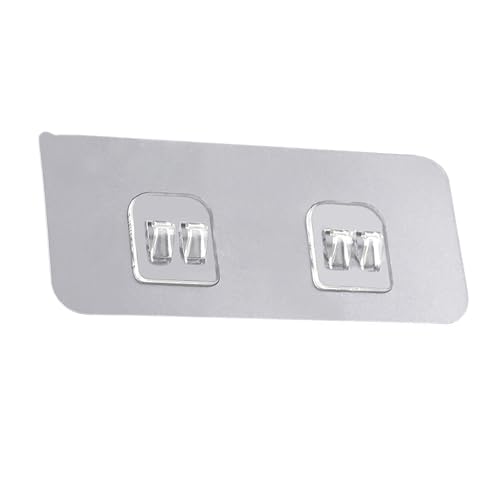 CeaBulo Unsichtbare Wandhaken Nahtloses Design Starker Klebstoff wasserdichte Wandbügel Geeignet Für Küchenbadezimmer Schlafzimmer von CeaBulo