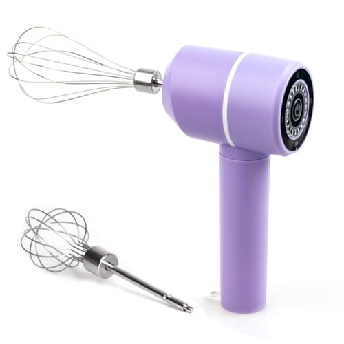 Drahtloser Elektrischer Handmixer Zum Backen Von Nicht Raus Stahl Whiskeln Multi Geschwindigkeit Einstellbares Praktisches Design Küchenwerkzeug Tragbares ABS Backwerkzeug von CeaBulo