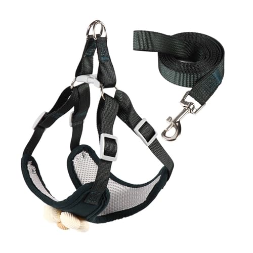 CeaBulo Hundeweste Schöner Blumengürtel Zum Laufen Und Schwimmen Für Kleine Und Große Hunde Weste Leinen Mehrfarbiger Hundegier Leinen Set von CeaBulo