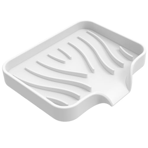 Küchenspüle Seife Schwämme Tablett Selbstentleer Silikonhalter Für Badezimmer Hotel Organizer Spenser Seifenbehälter Küchenspüle Seife Schwämme Tablett Selbstentleer Silikonhalter Für Badezimmer Hotel Organizer Spenser Seifenbehälter von CeaBulo