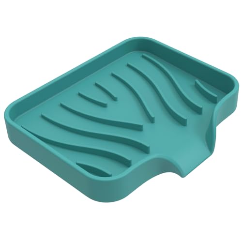 Küchenspüle Seife Schwämme Tablett Selbstentleer Silikonhalter Für Badezimmer Hotel Organizer Spenser Seifenbehälter Küchenspüle Seife Schwämme Tablett Selbstentleer Silikonhalter Für Badezimmer Hotel Organizer Spenser Seifenbehälter von CeaBulo