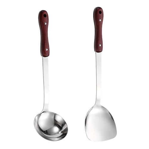Multifunktionales Küchenspatel Set Edelstahl Turner Suppe Kaufen Kochwerkzeug Und Spatel Mit Holzgriff Silber Küchenwerkzeug Multifunktionales Küchenspatel Set Edelstahl Turner Suppe Kaufen Kochwerkzeug Und Spatel Mit Holzgriff Silber Küchenwerkzeug von CeaBulo