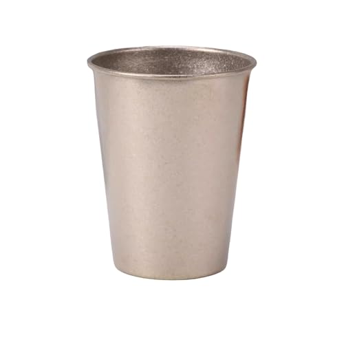 Tragbarer Metallcamping Becher Effizienter Metal Cup Ice Drink Tassen Für Bierkaffee Freien Und Kaltes Getränk von CeaBulo