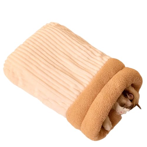 CeaBulo Winter Warme Katzen Schlafsack Große Haustierbetthöhle Für Innenwärme Bequeme Ruhetasche Mit Verdickten Linern Warme Höhle CeaBulo Winter Warme Katzen Schlafsack Große Haustierbetthöhle Für Innenwärme Bequeme Ruhetasche Mit Verdickten Linern Warme Höhle von CeaBulo